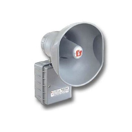 sirena de altavozamplificador selectone federal signal 300gc024 gris de 15 w 24 vacdc