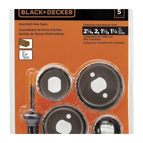 jgo black and decker 71120 a 5 brocas sierras