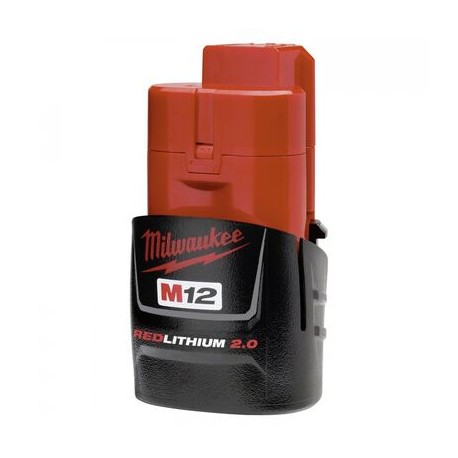 bateria milwaukee red lithium 3.0 de litio compacta m12