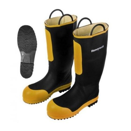 bota para bombero honeywell ranger 1500 de caucho negro