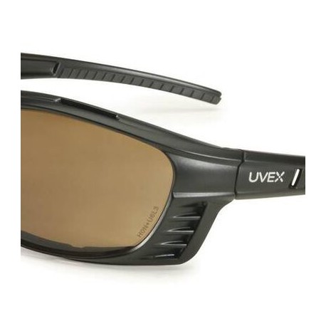 lente uvex livewire armazon negro mica cafe antiempanante hydroshield