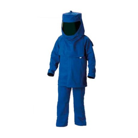 traje de proteccion lakeland parco electrico azul nivel 4 atpv 48 calcm2 tl