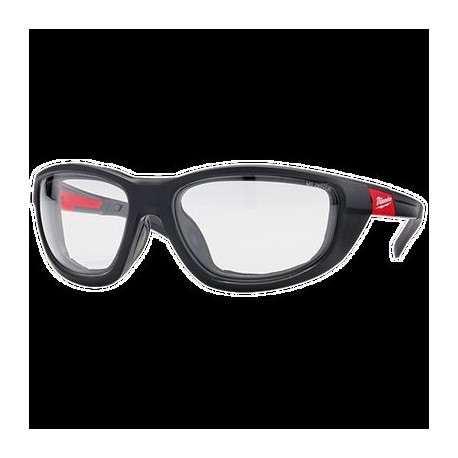 lentes milwaukee 48732040 de seguridad de alto desempeño transparentes con sello