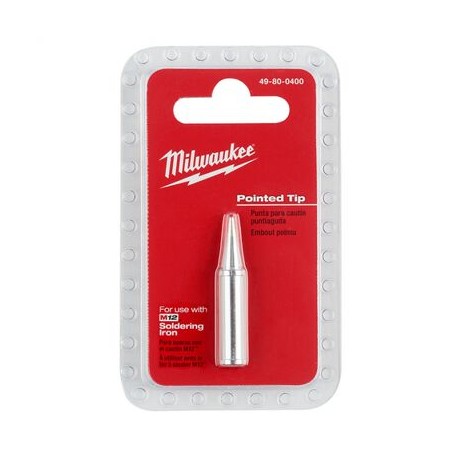 punta milwaukee 49800400 puntiaguda para cautin m12