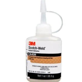 adhesivo instantaneo scotchweld 3m ca40h transparente 1.0 oz28.3 gr