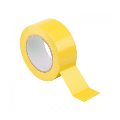 cinta adhesiva panduit de vinil amarillo de 2 in x 180 ft