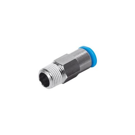 racor rapido festo qsk1438u con retencion rosca 14 npt salida 38 in