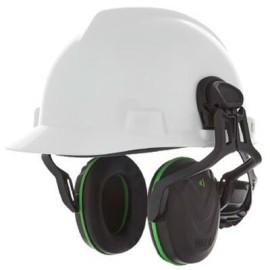 orejera msa vgard adaptable a casco nrr 22 negroverde