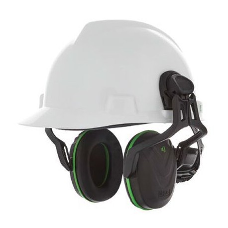 orejera msa vgard adaptable a casco nrr 22 negroverde