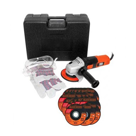 mini black and decker pamxg720d20 esmeriladora con guantes lentes y 2