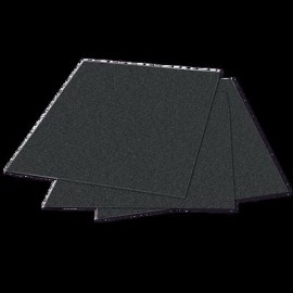 hoja de lija austromex 1801 de agua color negro grano 60 con respaldo de papel impermeable tipo hojas lija dimension 230 x 279 